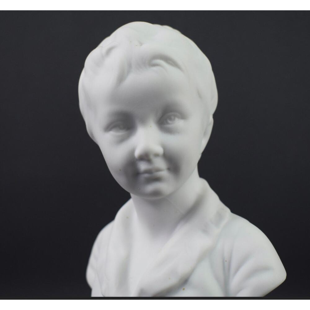 Vtg Tharaud  Limoges Bisque Bust of Alexandre Brongniart by Houdon - Picture 2 of 6